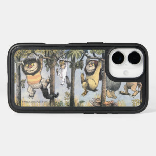 Wild Things and Max Swinging From Trees iPhone 16 Case