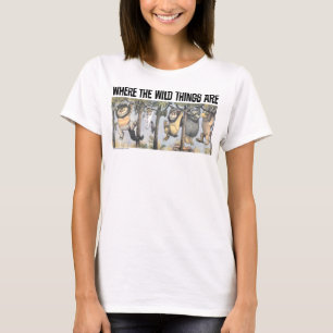 Wild Things and Max Swinging From Trees T-Shirt