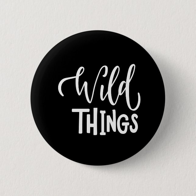 wild things button (Front)