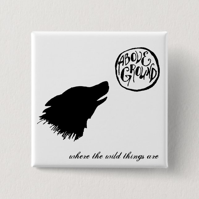 wild things button (Front)