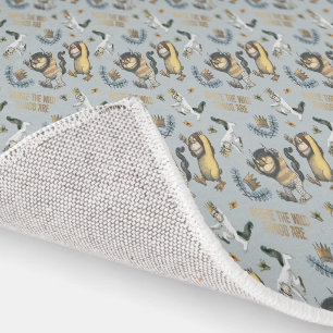 Wild Things Character Pattern Adventure Design Rug