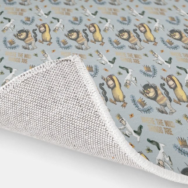 Wild Things Character Pattern Adventure Design Rug (Indoor)
