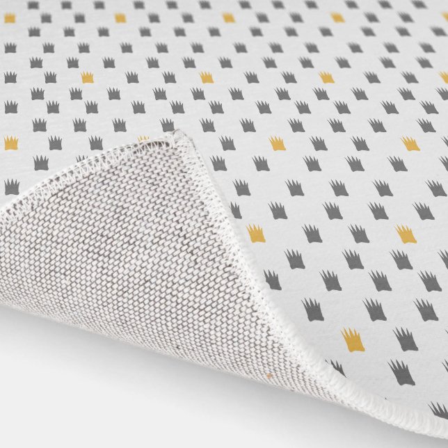 Wild Things Crown Pattern Design Rug (Indoor)