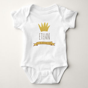 Wild Things Gold Crown Birthday Infant Creeper