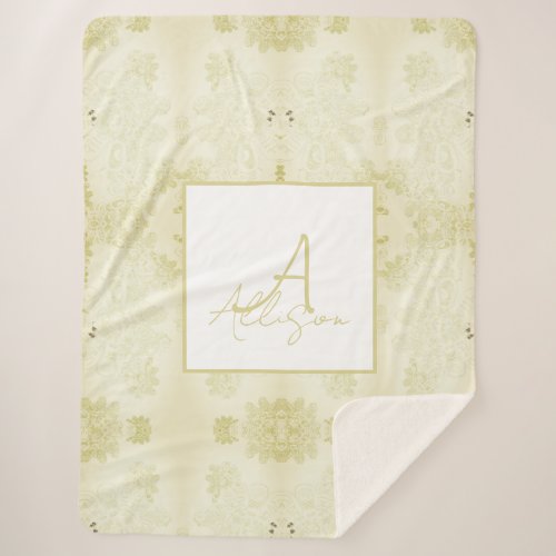 Wild Things Lace_like Sherpa Blanket