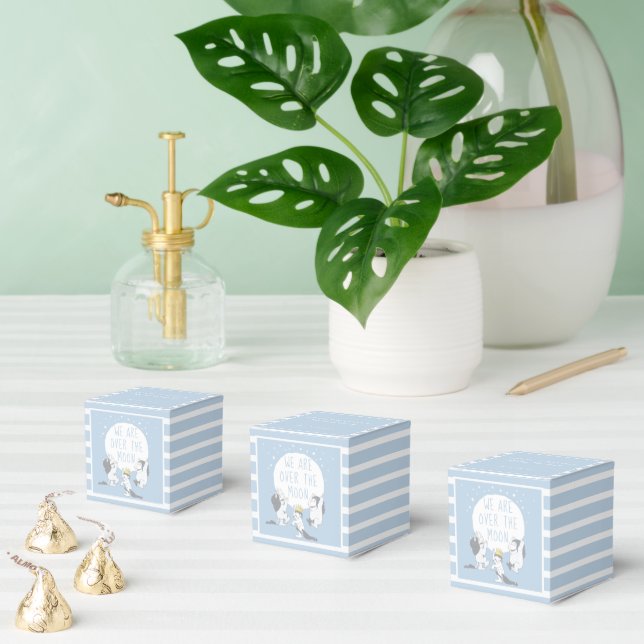 Wild Things | Over the Moon Boy Baby Shower Favor Boxes (Multiple)