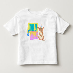 Wild & Three 3rd Birthday Kangaroo T-Shirt
