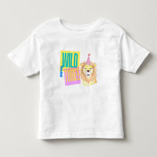 Wild & Three 3rd Birthday Lion T-Shirt
