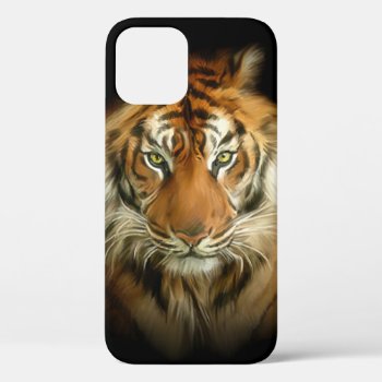Wild Tiger Iphone 12 Case by FantasyCases at Zazzle