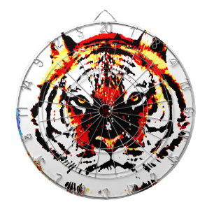 Wild Tiger Dart Board