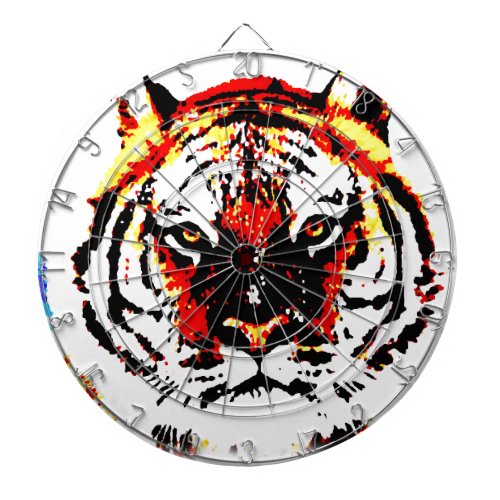 Wild Tiger Dart Board