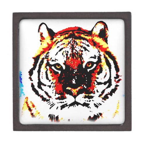 Wild Tiger Eyes Gift Box