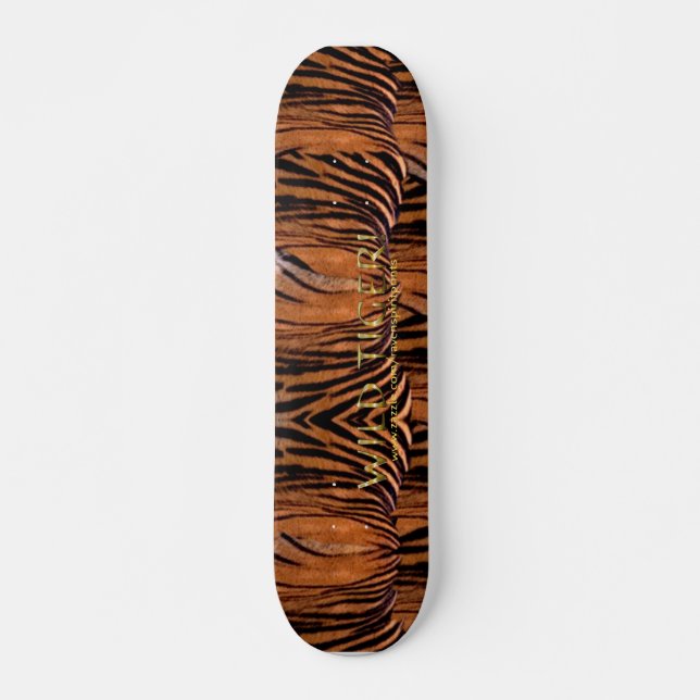 WILD TIGER II Skateboard Deck (Front)