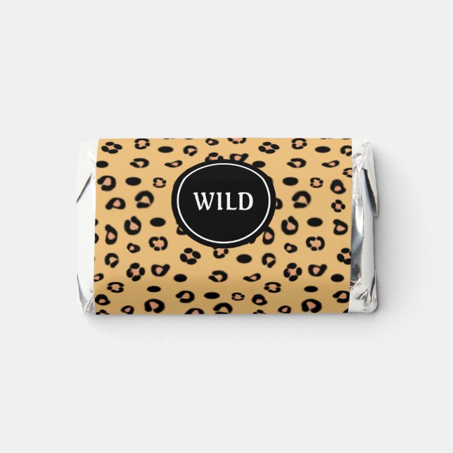 Wild Tiger Pattern Hershey's Miniatures (Front)