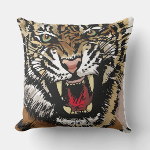 Wild Tiger Pillow
