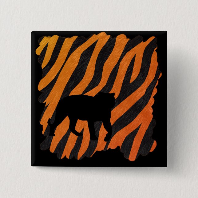 Wild Tiger Pin (Front)
