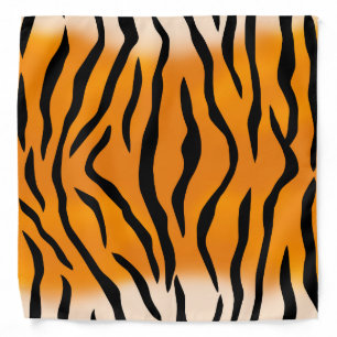 Wild Tiger Stripes Bandana