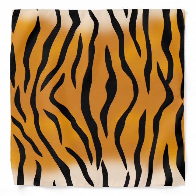 Wild Tiger Stripes Bandana (Front)