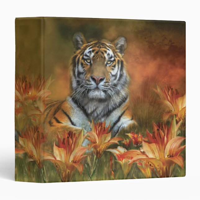 Wild Tigers Art Binder (Front/Spine)