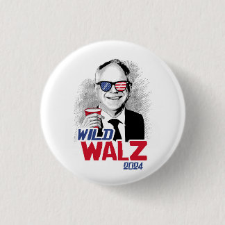 Wild Tim Walz Button