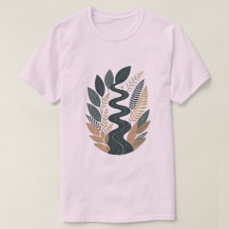Wild Trails Vintage Hiking Wilderness Outdoor T-Shirt