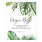 Wild Tropical Palm Baby Shower Diaper Raffle Sign