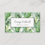 Wild Tropical Palm Business Card