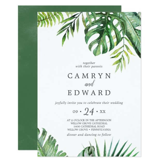casual wedding invitations