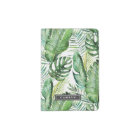 Wild Tropical Palm Personalized Passport Holder