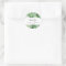 Wild Tropical Palm Thank You Wedding Favor Sticker