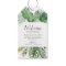 Wild Tropical Palm Wedding Welcome