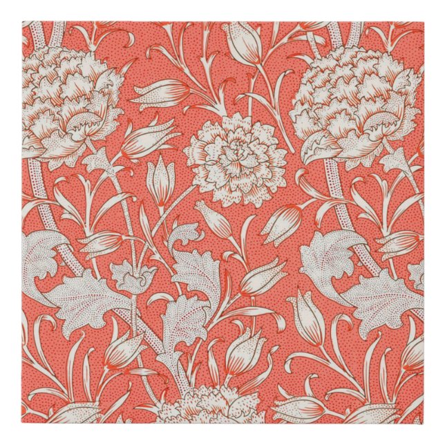Wild Tulip by William Morris  Faux Canvas Print (Front)