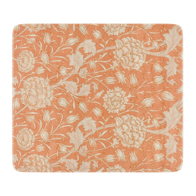 Wild Tulip Pattern (by William Morris) Cutting Board (Front)
