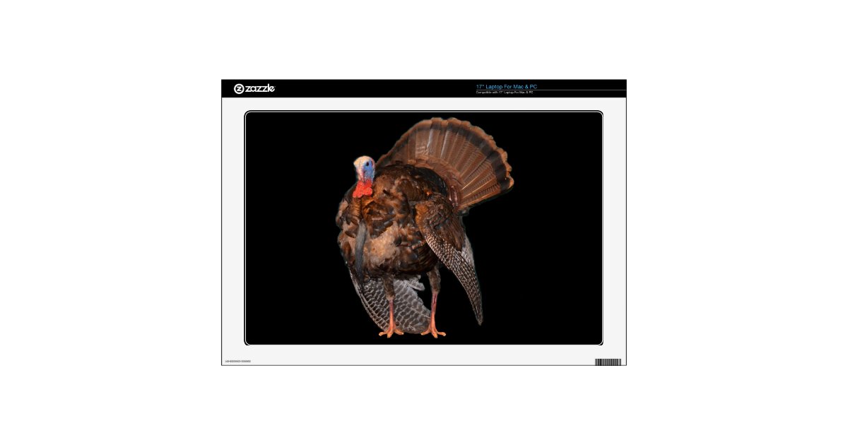Wild Turkey Alabama Massachusetts Oklahoma Decals For 17 Laptops Zazzle Com