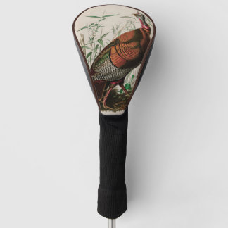 Wild Turkey Birds of America Audubon Print Golf Head Cover