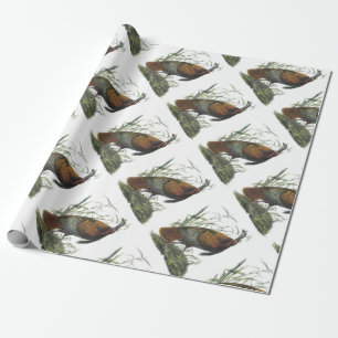 Wild Turkey by Audubon Wrapping Paper