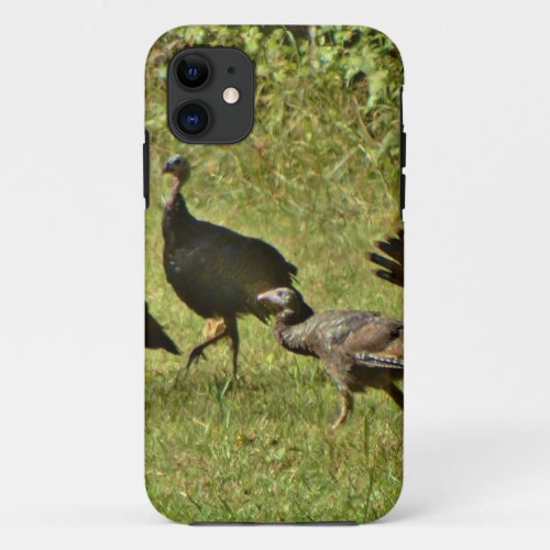 Wild Turkey Camouflage colors iPhone 11 Case