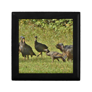 Wild Turkey, Camouflage colors Keepsake Box