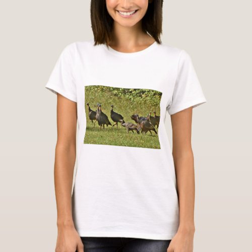 Wild Turkey Camouflage colors T_Shirt