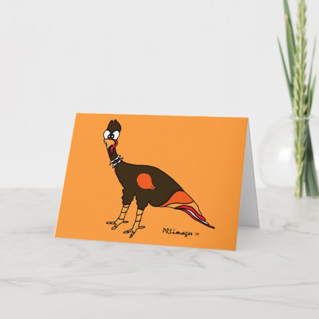 Wild Turkey Card (Front)