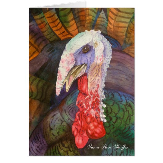 "Wild" Turkey Cards (Front)