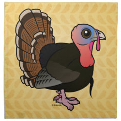 Wild Turkey Cloth Napkins (set of 4) dinner 20
