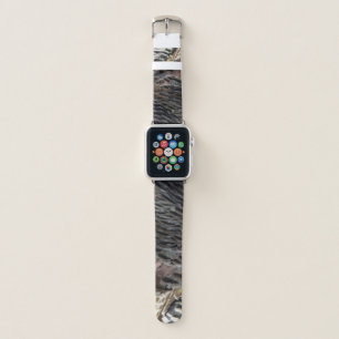 Wild Turkey Feathers I Abstract Nature Design Apple Watch Band