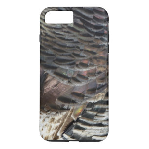 Wild Turkey Feathers I Abstract Nature Design iPhone 8 Plus/7 Plus Case