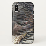 Wild Turkey Feathers I Abstract Nature Design iPhone X Case