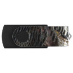 Wild Turkey Feathers I Abstract Nature Design Flash Drive