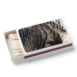 Wild Turkey Feathers I Abstract Nature Design Matchboxes