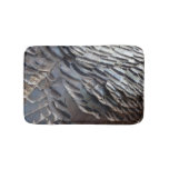 Wild Turkey Feathers II Abstract Nature Design Bath Mat
