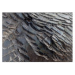 Wild Turkey Feathers II Abstract Nature Design Cutting Board