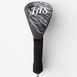 Wild Turkey Feathers II Abstract Nature Design Golf Head Cover